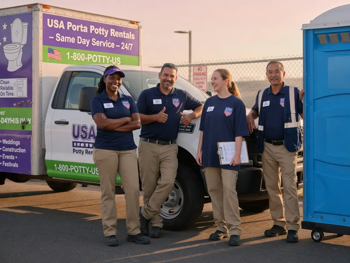 Porta Potty Rental company in Frazier Park, CA